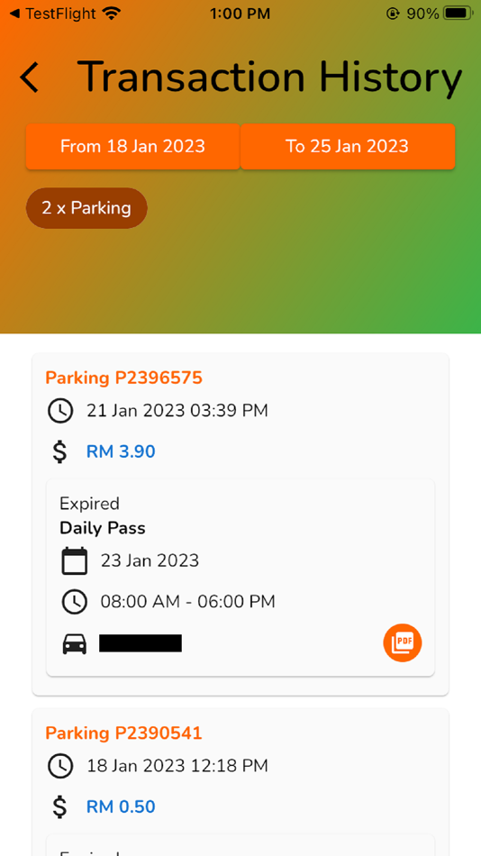 #8. SmartParking MBDK (iOS) Bởi: Aim Force