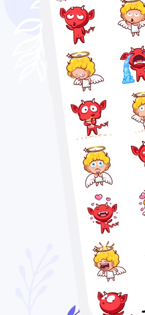 Angel and Devil Stickers(圖4)-速報App