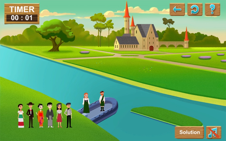 #7. The River Tests : IQ Puzzle (macOS) By: SolverLabs