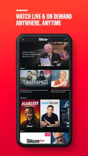 blazetv: pro-america iphone screenshot 1