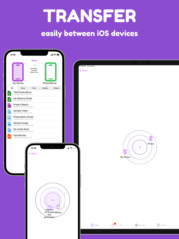 OneTap Share - Files Sharing