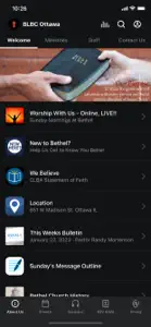 Bethel Lutheran Ottawa screenshot #1 for iPhone