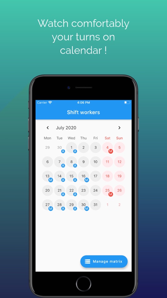 #1. Shift workers (iOS) بواسطة: andrea campese