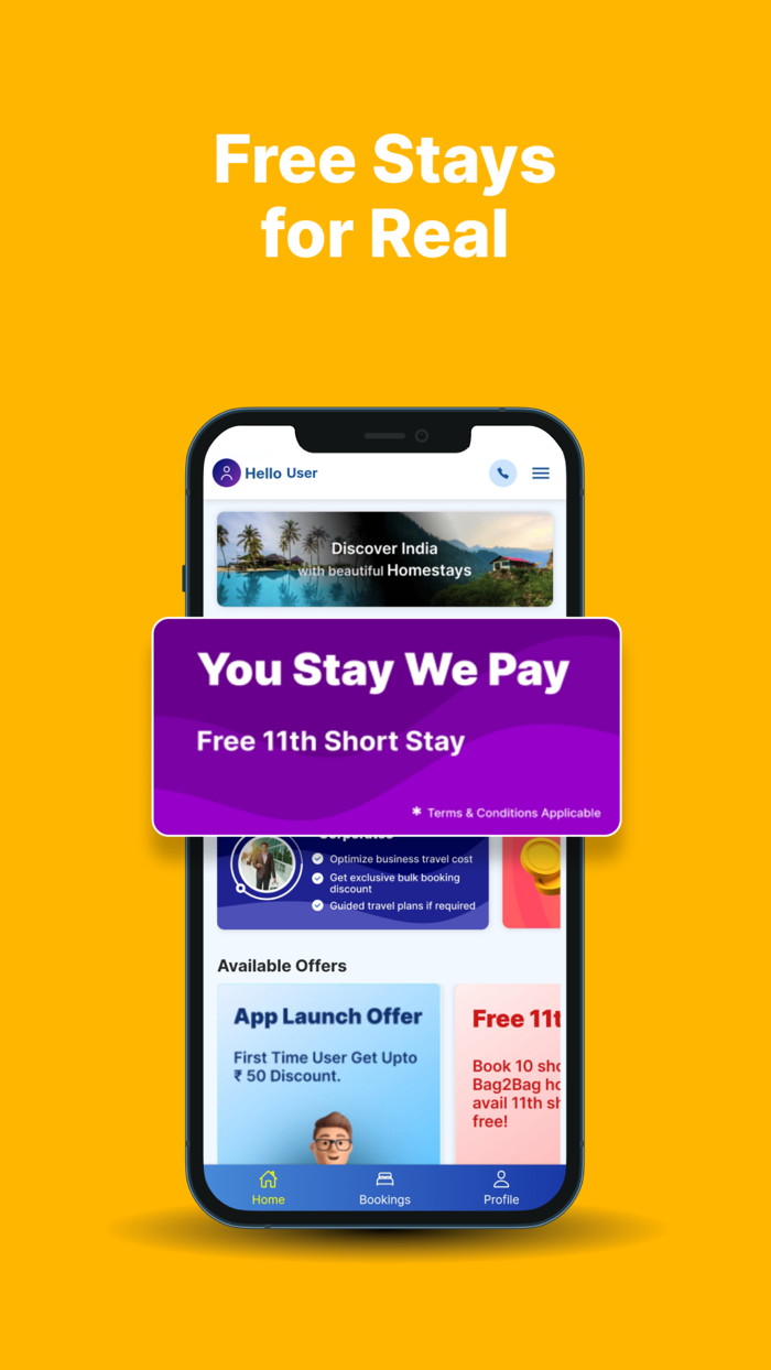 Bag2Bag - Hotel Booking App