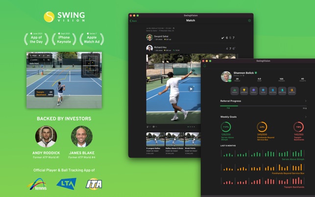 SwingVision: A.I. Tennis App on the App Store