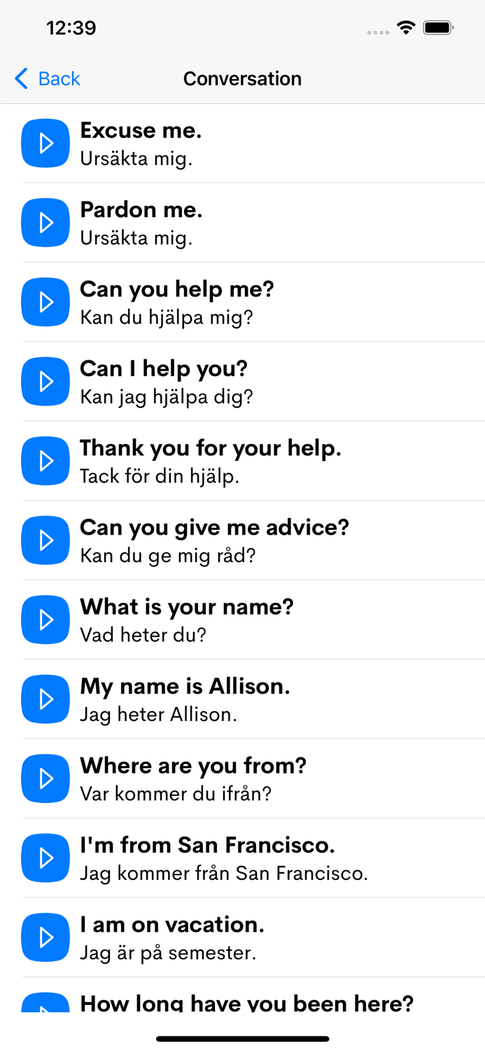 Learn Swedish - for Beginners