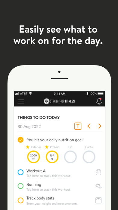 Straight Up Fitness Screenshot