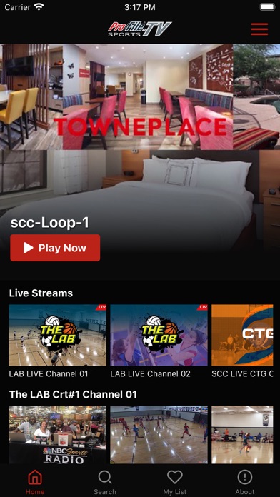 ProFileSports.TV Screenshot
