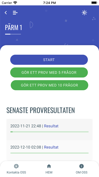 Lastbilkort Screenshot
