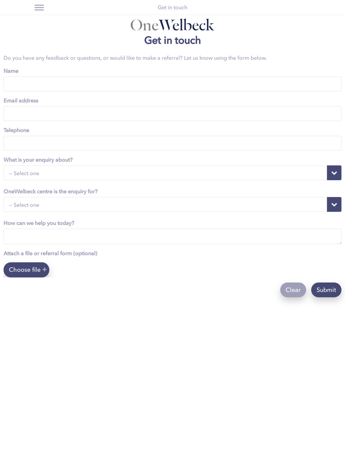 OneWelbeck Directory