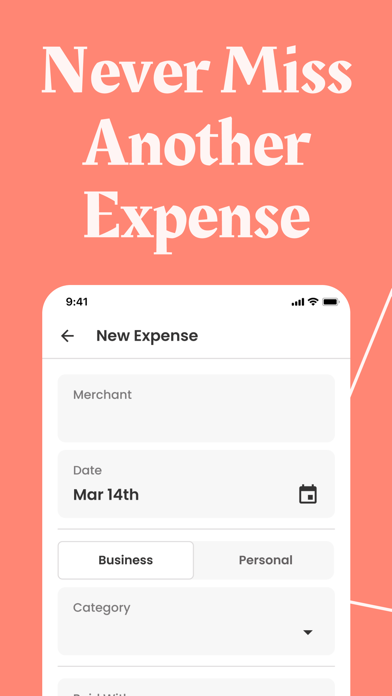 TrulySmall Business Expenses Screenshot