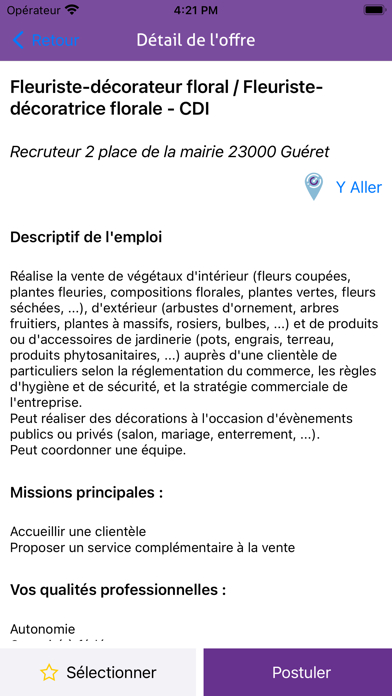 Screenshot #3 pour JOB23