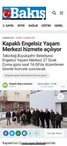 Kapaklı Bakış Gazetesi screenshot #2 for iPhone