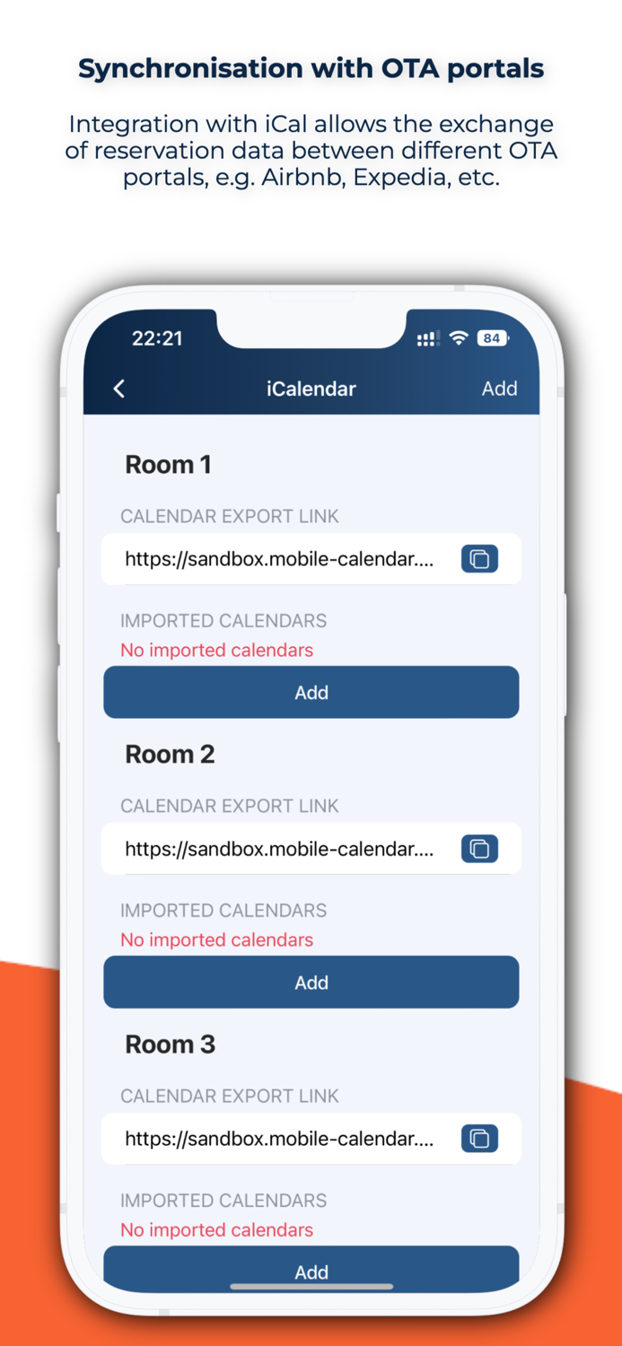 mobile-calendar booking system