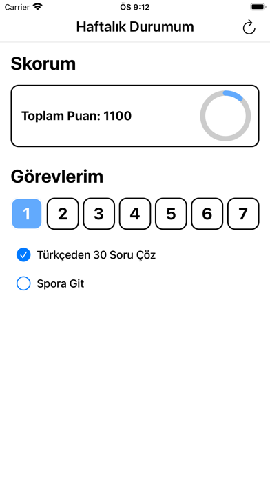 TaskChallenge Screenshot
