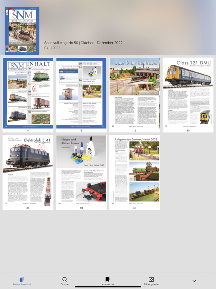 Spur Null Magazin App