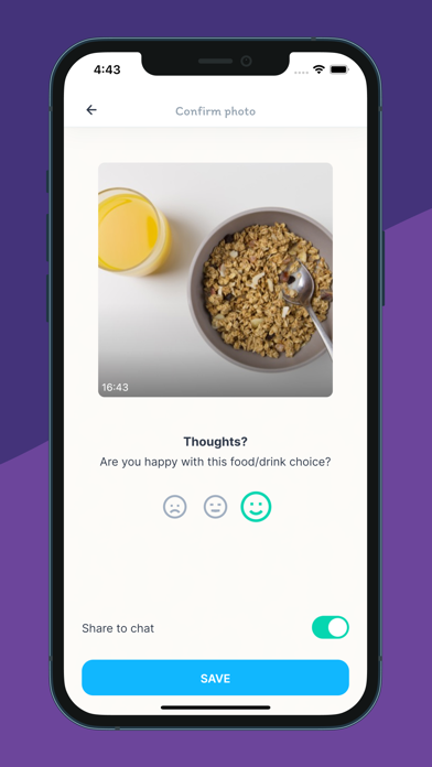 SWYE - Visual Food Diary Screenshot