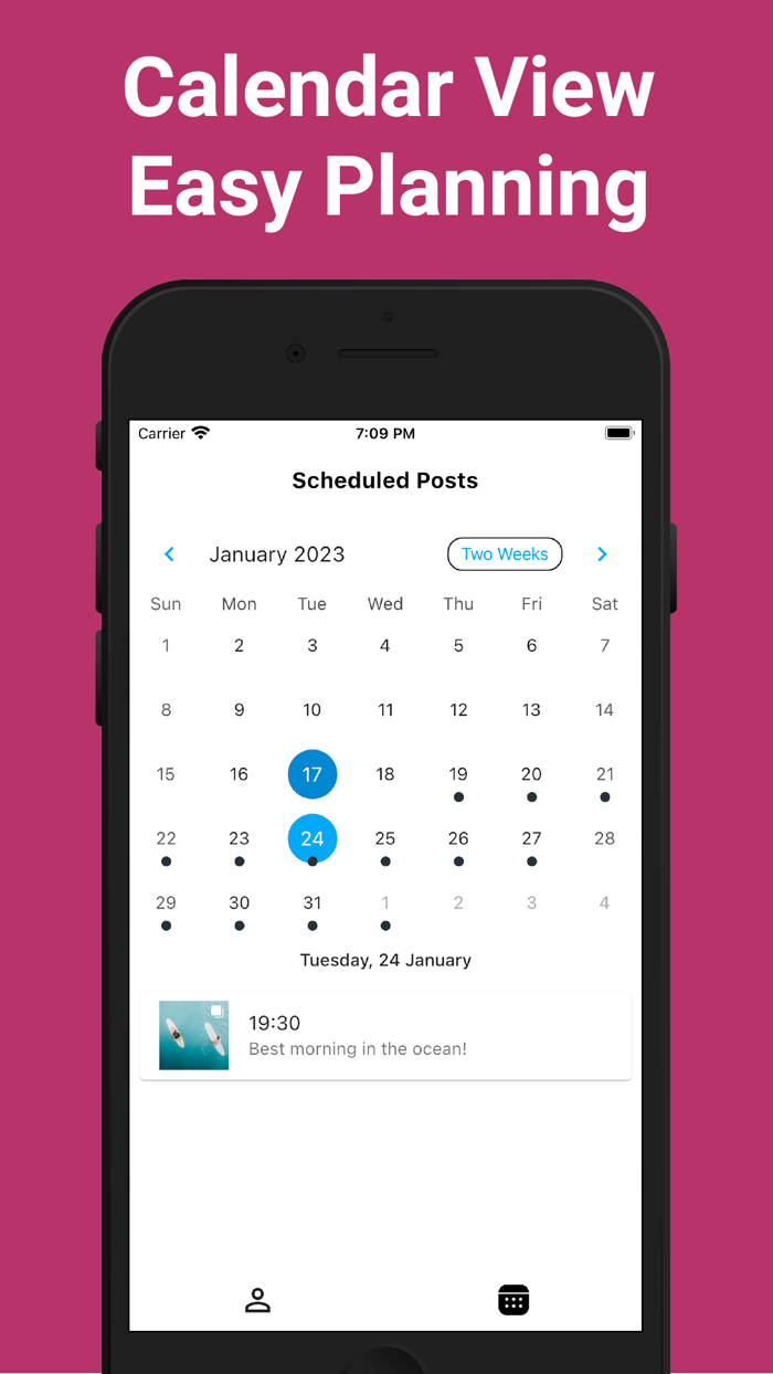 InPlan - Feed Preview Planner