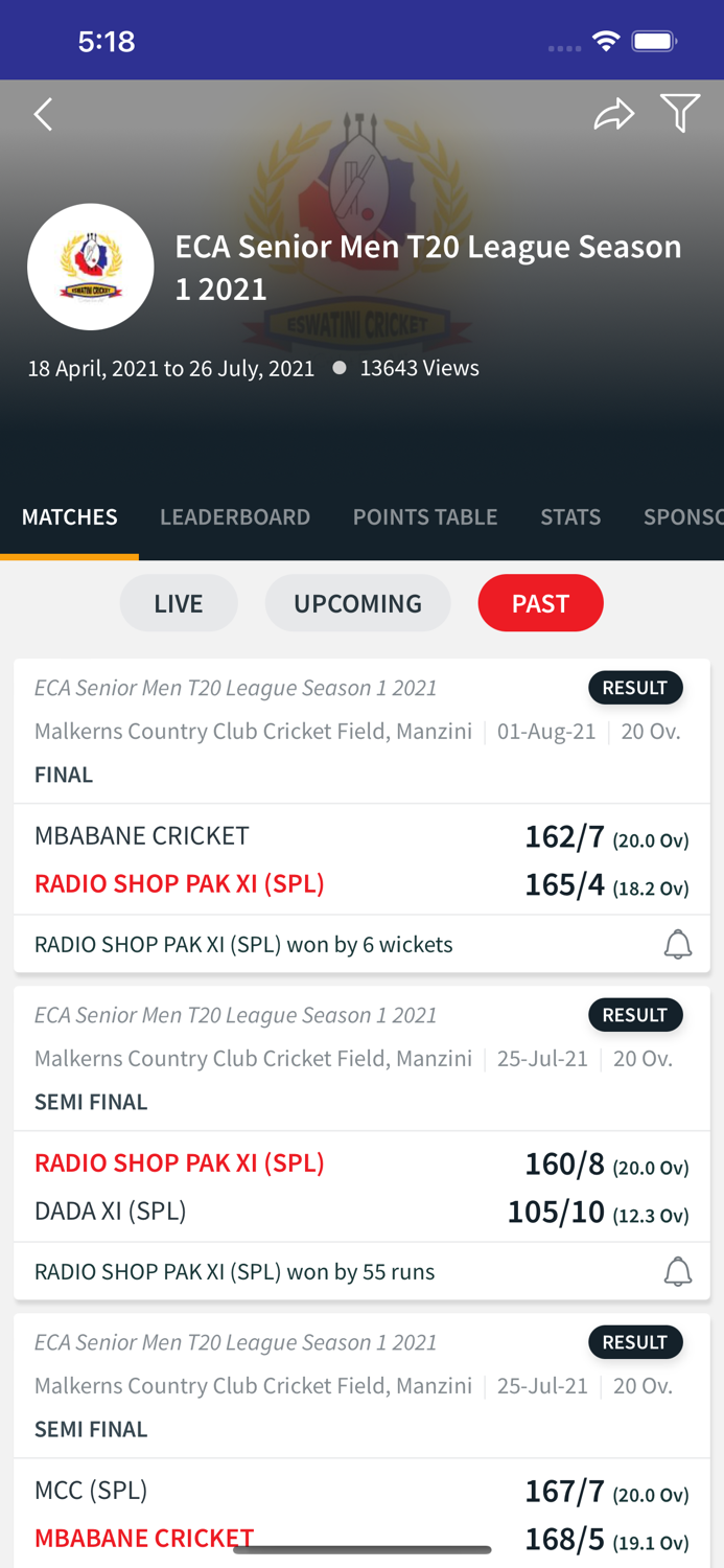 Eswatini Cricket Association