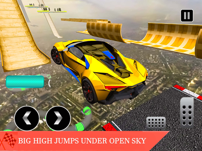 Mega Ramp Car Stunts Game
