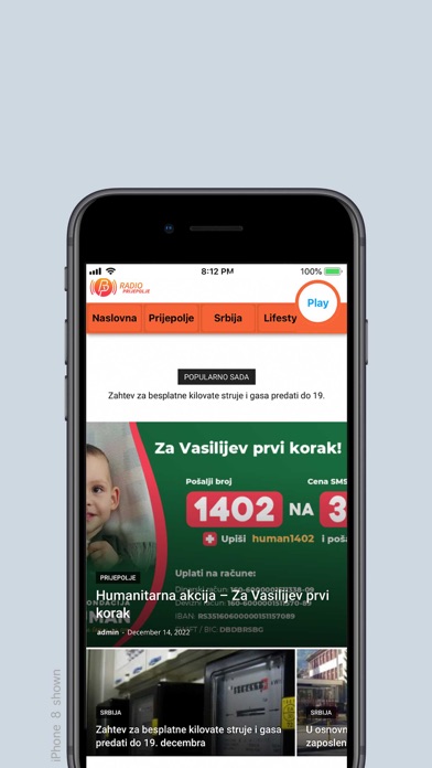 Radio Prijepolje Screenshot