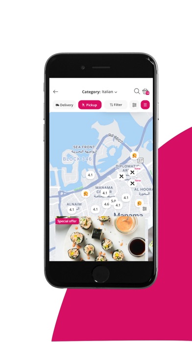 Caravan - Food Delivery Screenshot