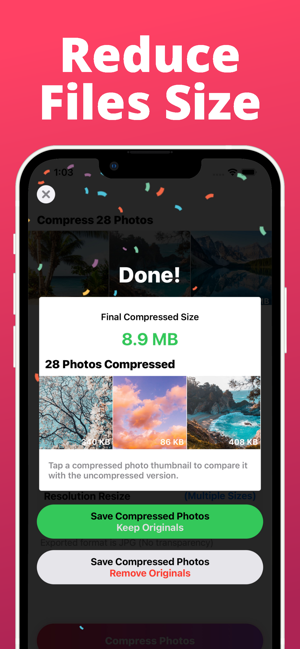 ‎Photo Compress File Compressor Screenshot