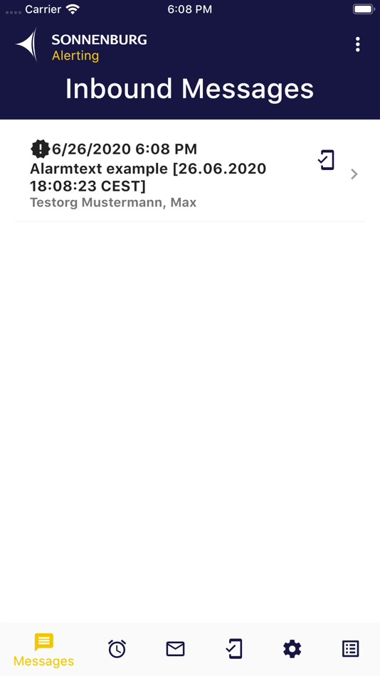 #1. Sonnenburg Alarmierung (iOS) 由: Sonnenburg Electronic AG