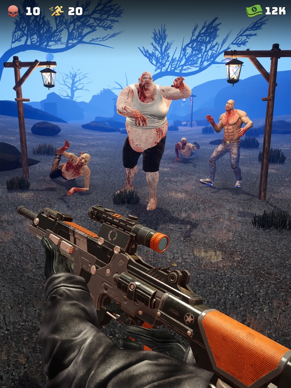 Zombie Shooting Gun Games screenshot 5