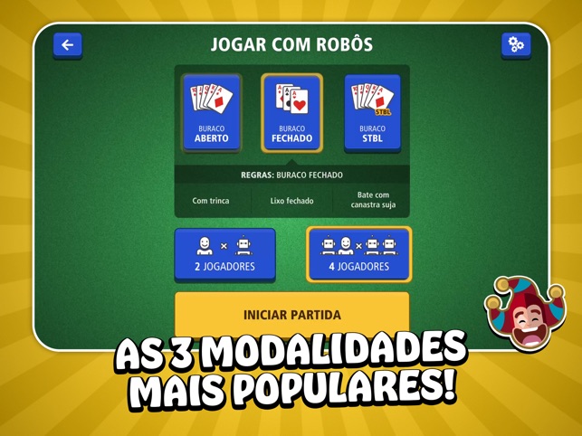 Buraco Jogatina é um novo jogo de cartas para iGadgets, com partidas  individuais ou online - MacMagazine