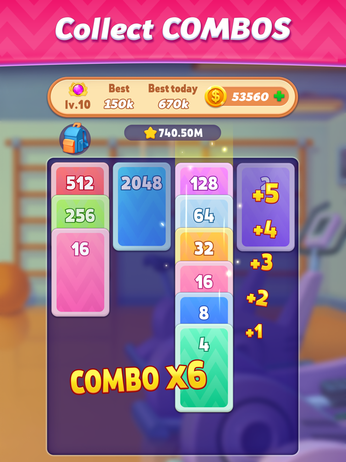 X2 Solitaire Merge-2048 Number