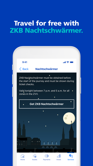 ZKB Mobile Banking Screenshot