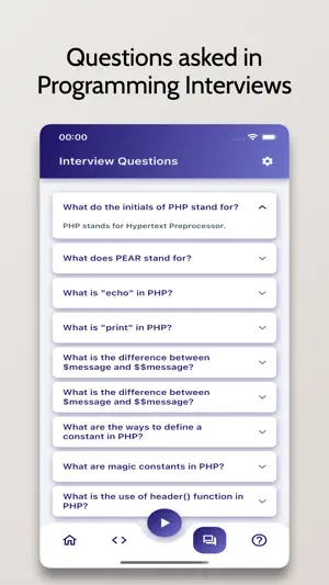 Learn PHP - OnePercent screenshot 3
