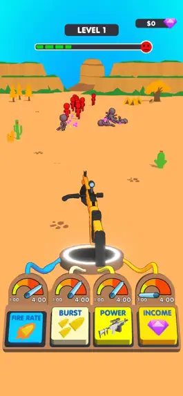 Game screenshot Gun Up Clicker mod apk