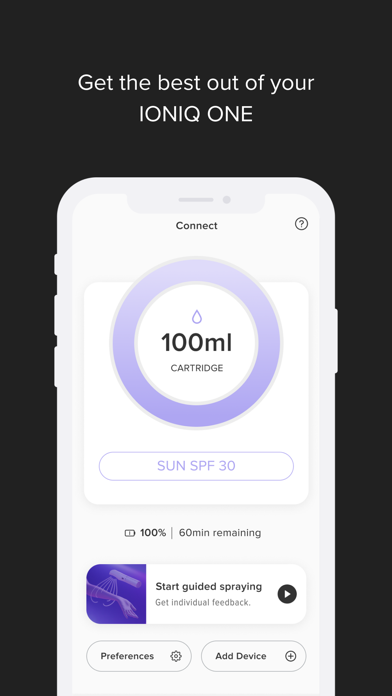 IONIQ Skincare Screenshot
