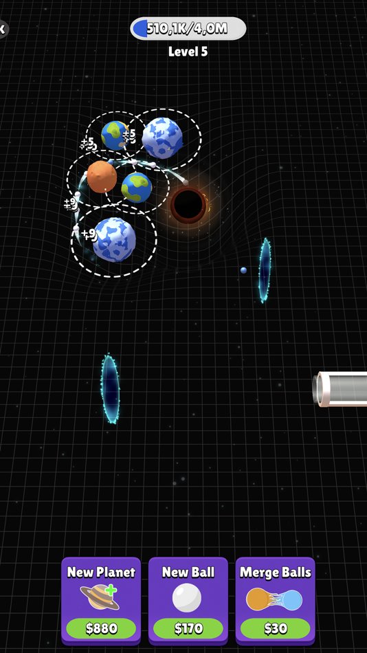 #3. Gravity Loop! (iOS) Podle: Ali Can Uncu