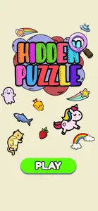 Hidden Puzzle screenshot #1 for iPhone