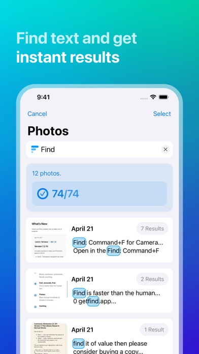 Bul Bul - Fotoğrafta Metin Bul Screenshot