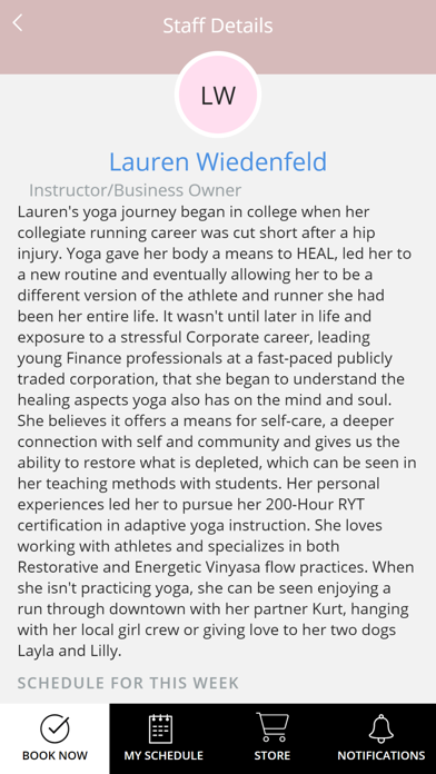Laurel Grace Yoga Screenshot