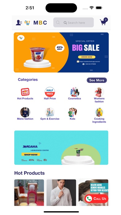 Motherland App Screenshot