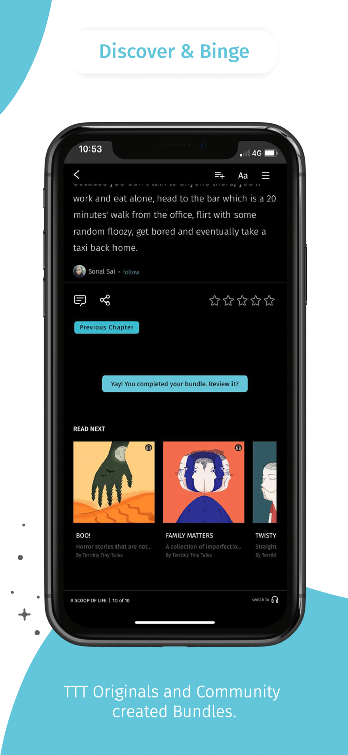 Terribly Tiny Tales TTT