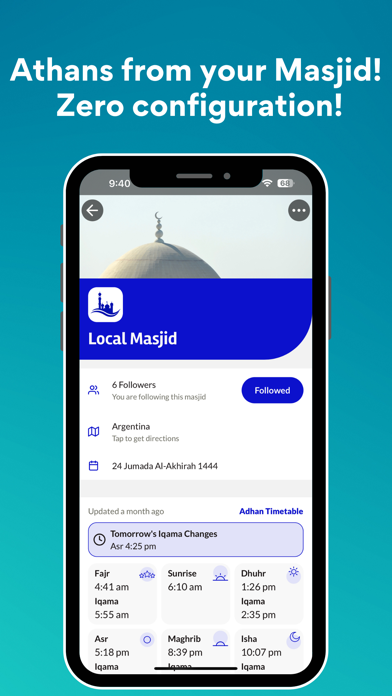 The Masjid App Screenshot