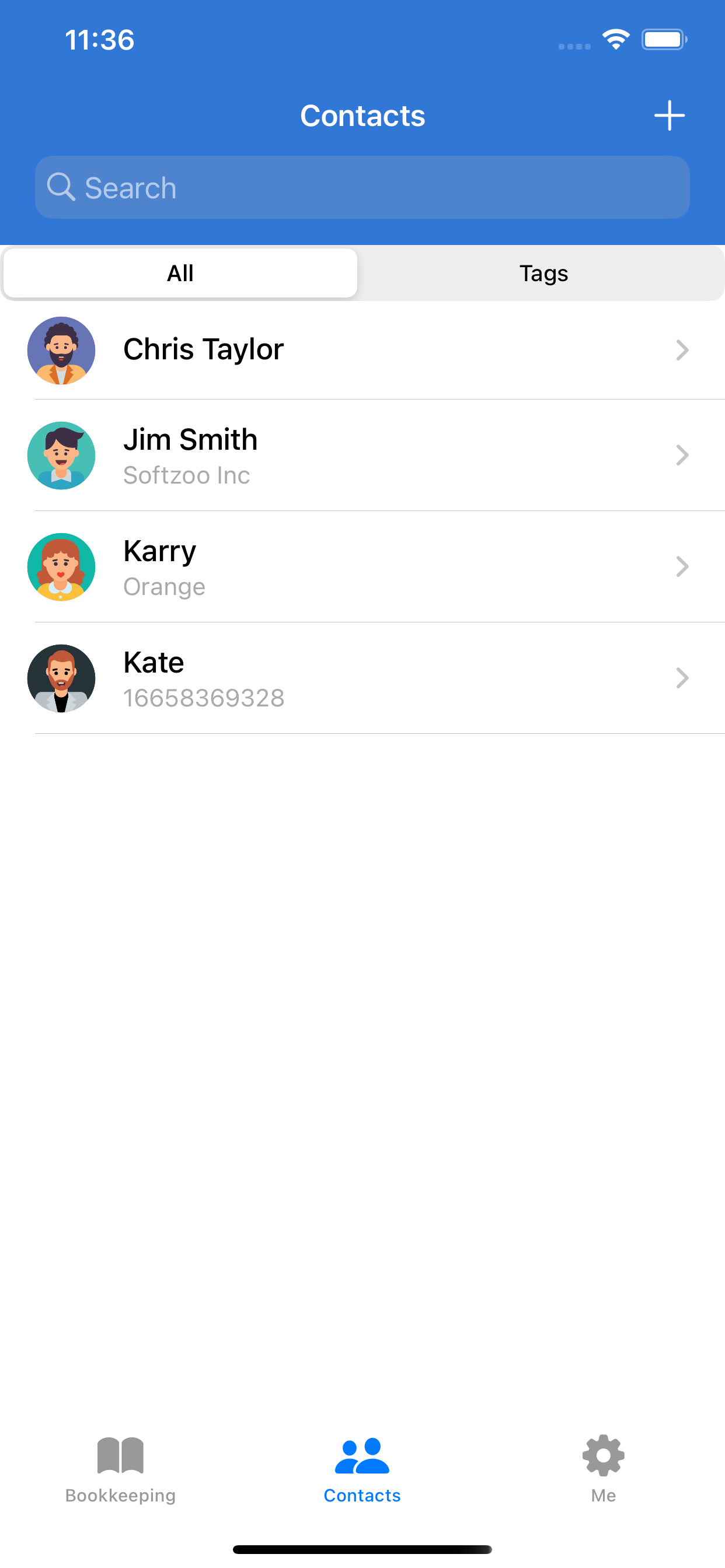 Bookkeeping App