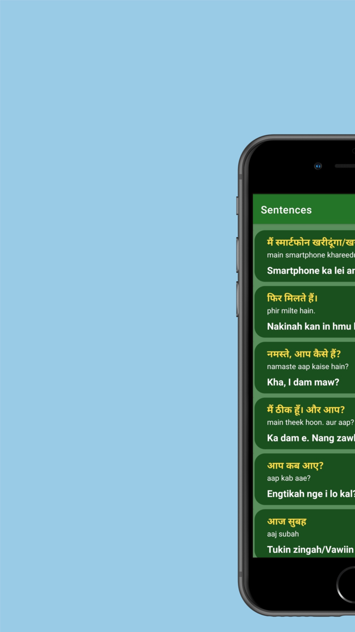 Spoken Mizo Hindi to Mizo