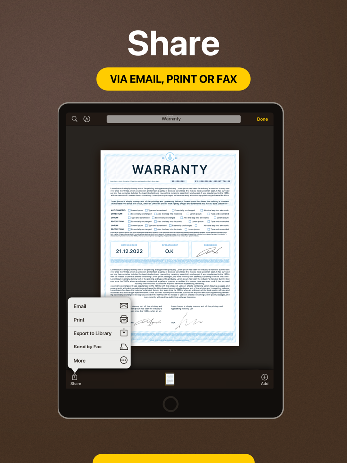 My Scans best PDF Scanner App