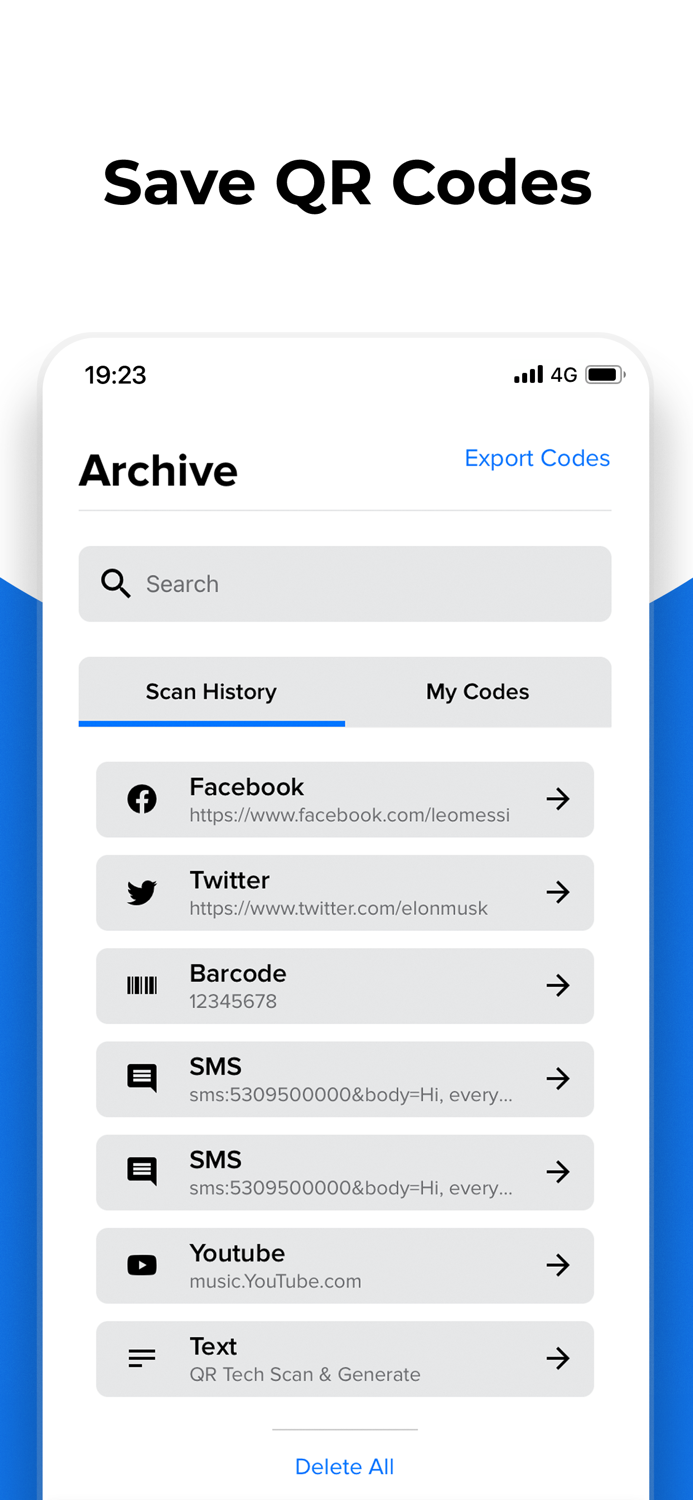 QR Tech Scan and Generate
