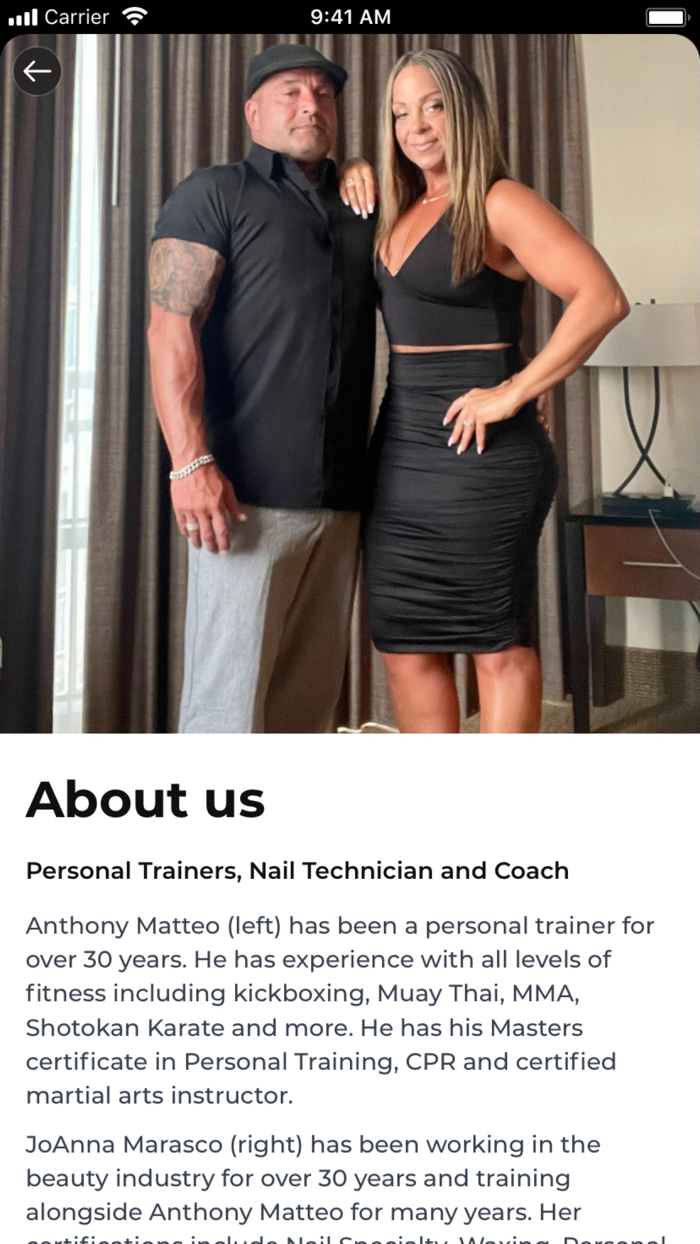 Matteos Gym and Spa LLC