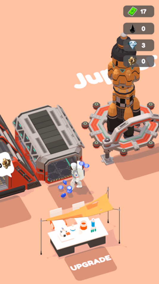 #3. 3D Planet Miner (iOS) 由: Guray Tastan