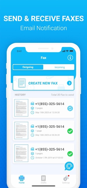 Fax - Send & Receive Fax App(圖2)-速報App