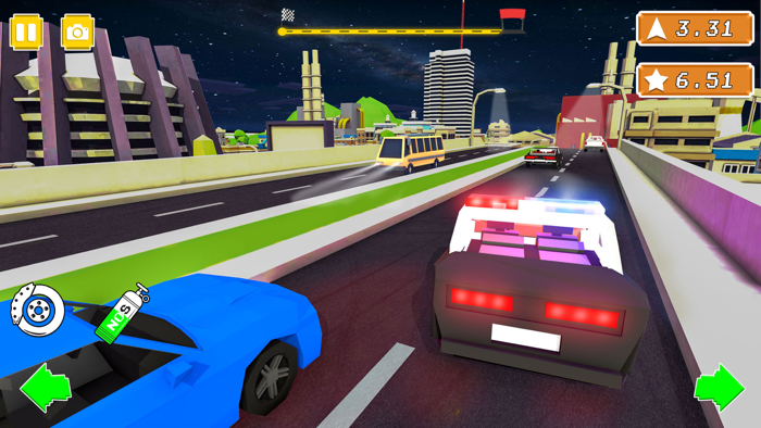 Blocky Car Racing Game